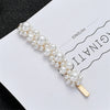 2019 Fashion Women Full Pearl Hair Clips Snap Barrette Stick Hairpins Hair Styling Tools Hair Accessories Hairgrip Gift