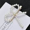 2019 Fashion Women Full Pearl Hair Clips Snap Barrette Stick Hairpins Hair Styling Tools Hair Accessories Hairgrip Gift